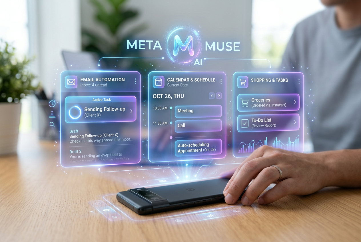 Muse AI 个人智能体概念图